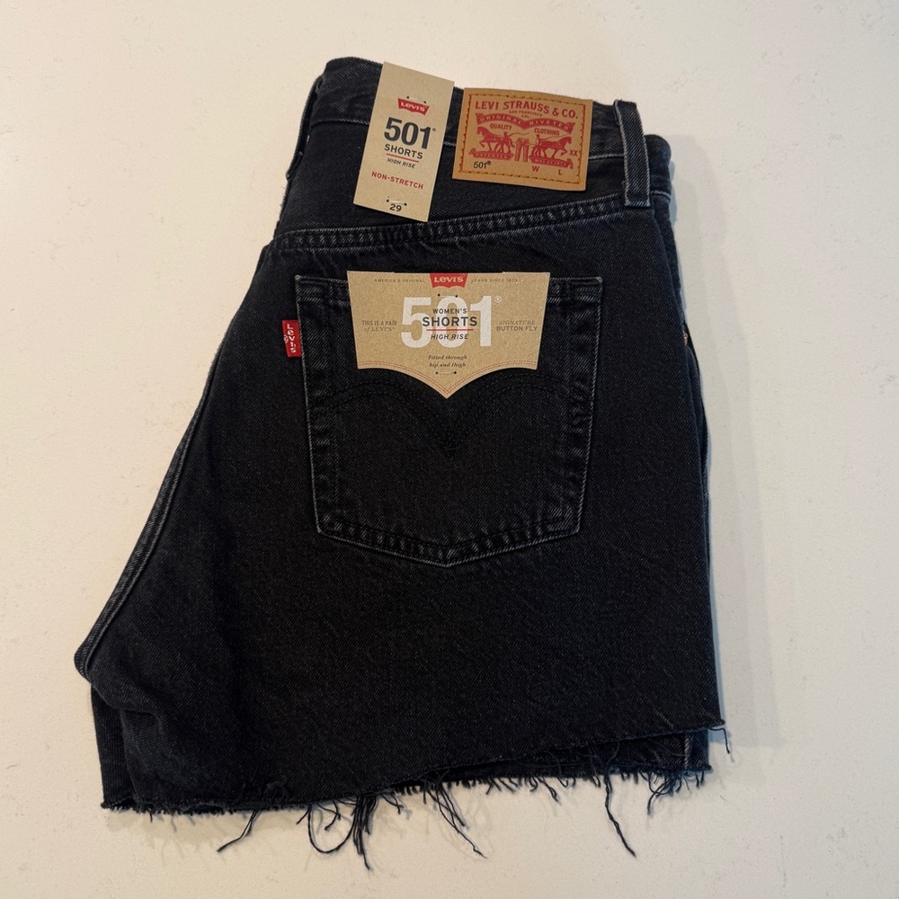 Levi’s 501 Shorts High Rise size 29